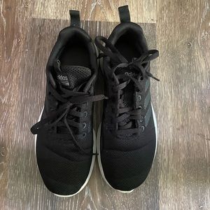 Black Adidas Cloudfoam Sneakers